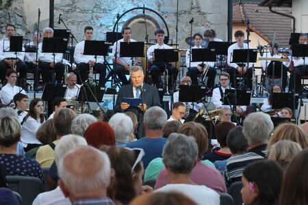 Poletni večer, koncert Godbe Cerknica 07 foto Ljubo Vukelič